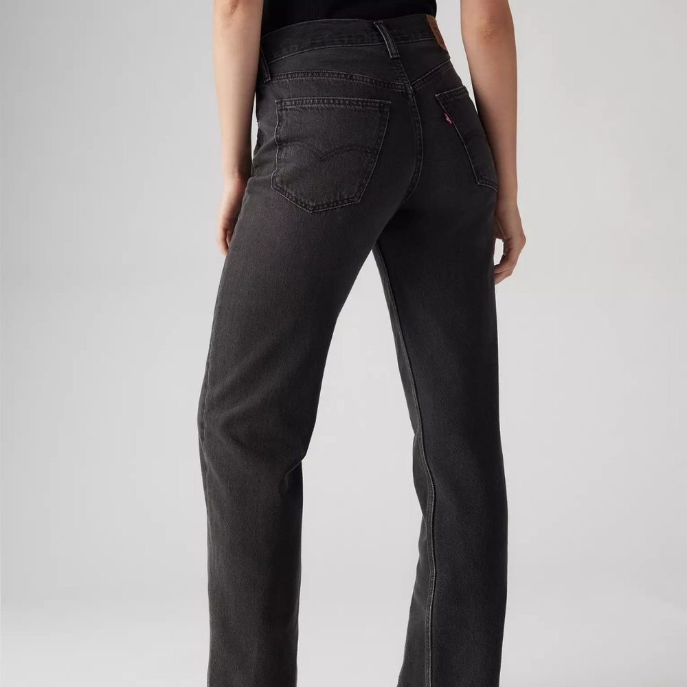 Levi's Low Pro Black Denim Jeans 24